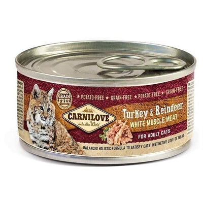 Carnilove Cans Turkey / Reindeer